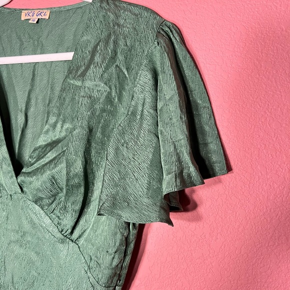 Verge Girl - VRG GRL All The Way Bias Cut Mini Dress - Picture 3 of 4